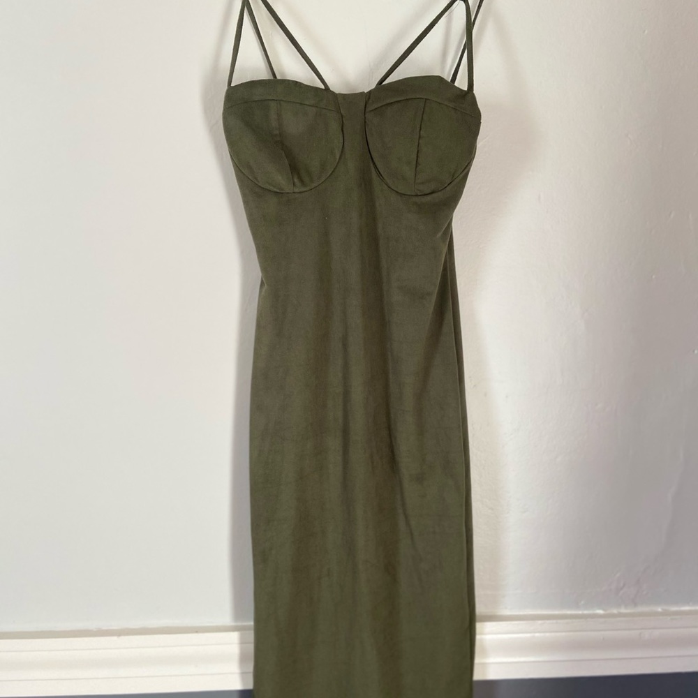 Fashion nova olive dress